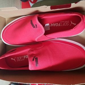 New puma boat shoes slip ons
